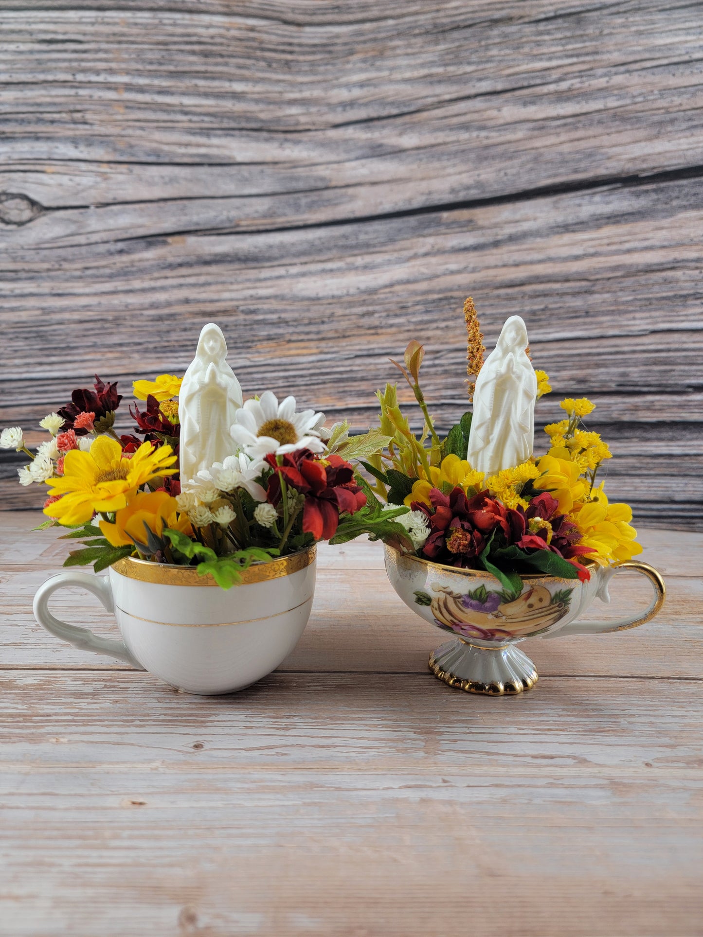 Mary Garden Tea Cup - Autumn