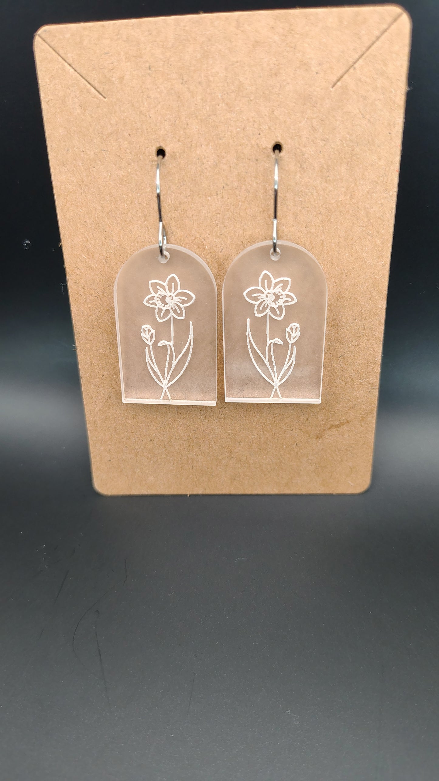 Birth Month Flower Earrings