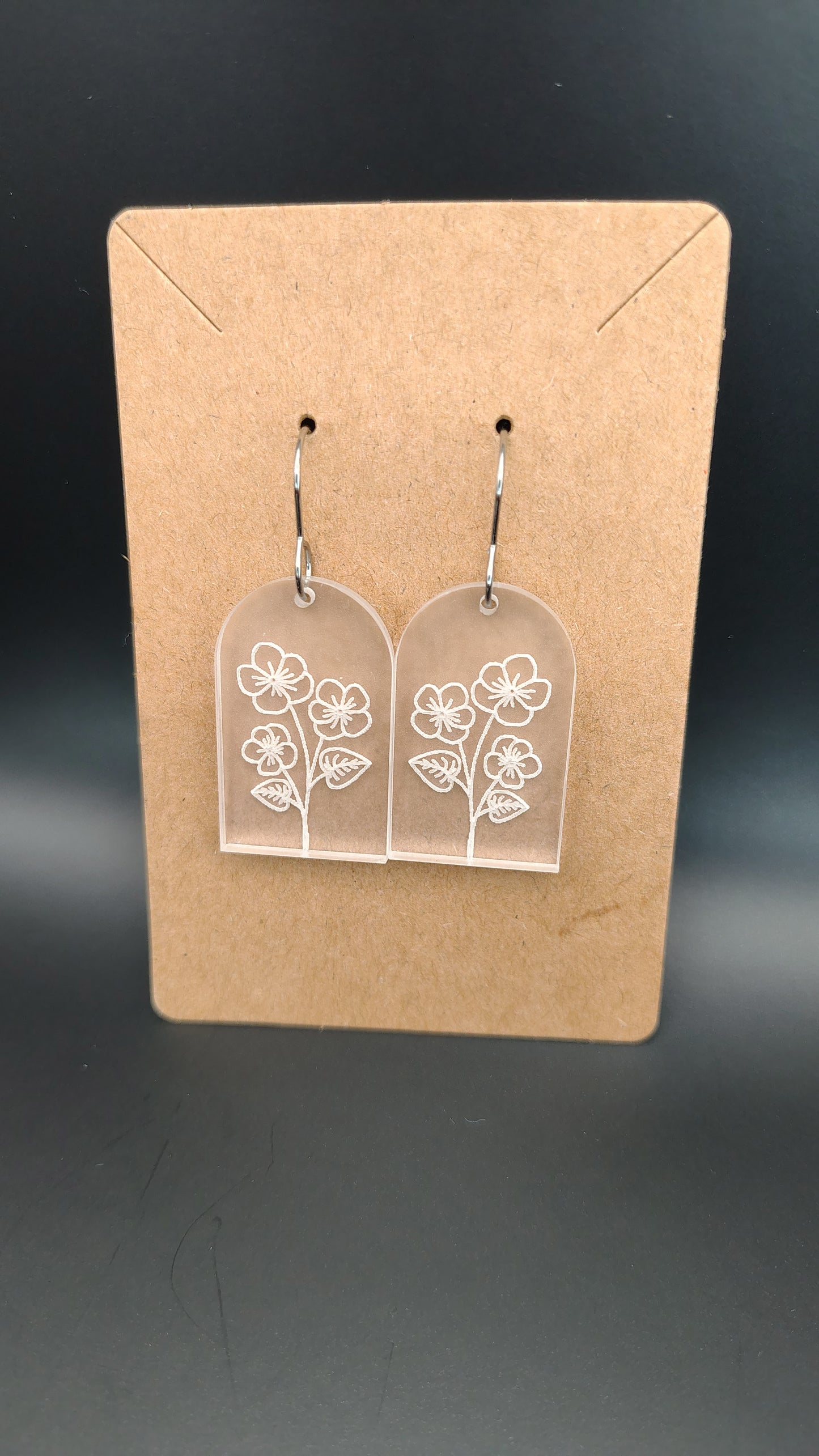 Birth Month Flower Earrings