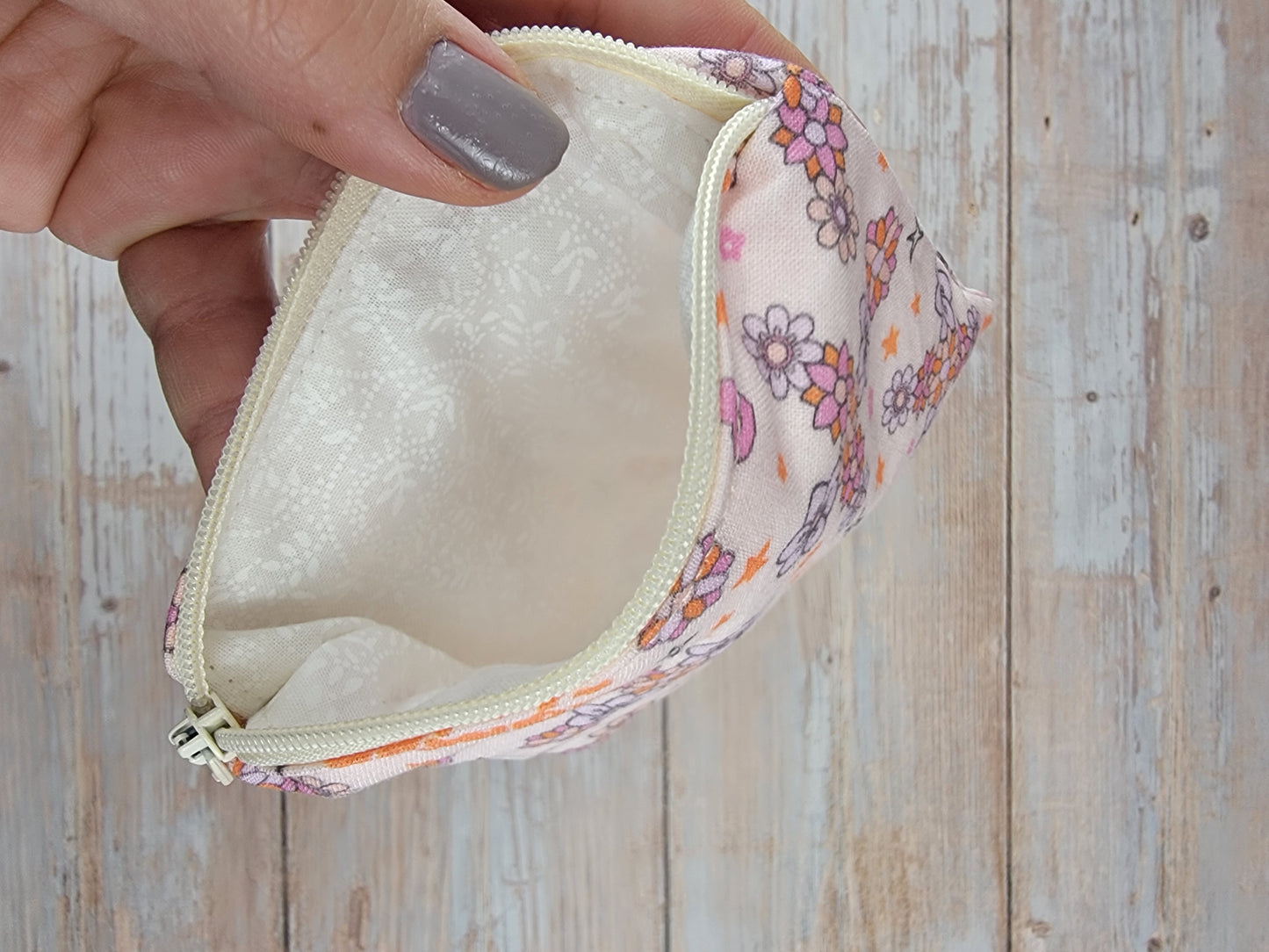 Small Zipper Rosary Pouch - He is Risen