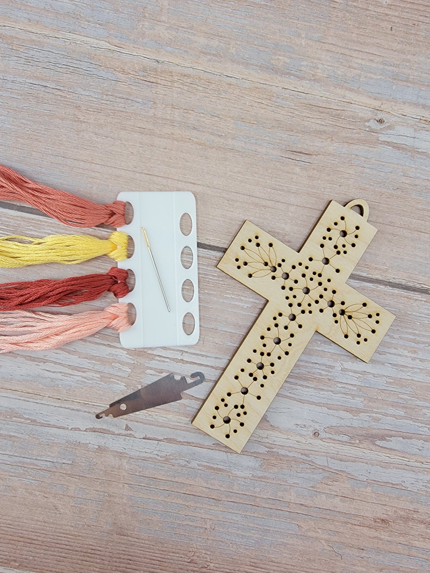 DIY Embroidery Craft Kit - Cross
