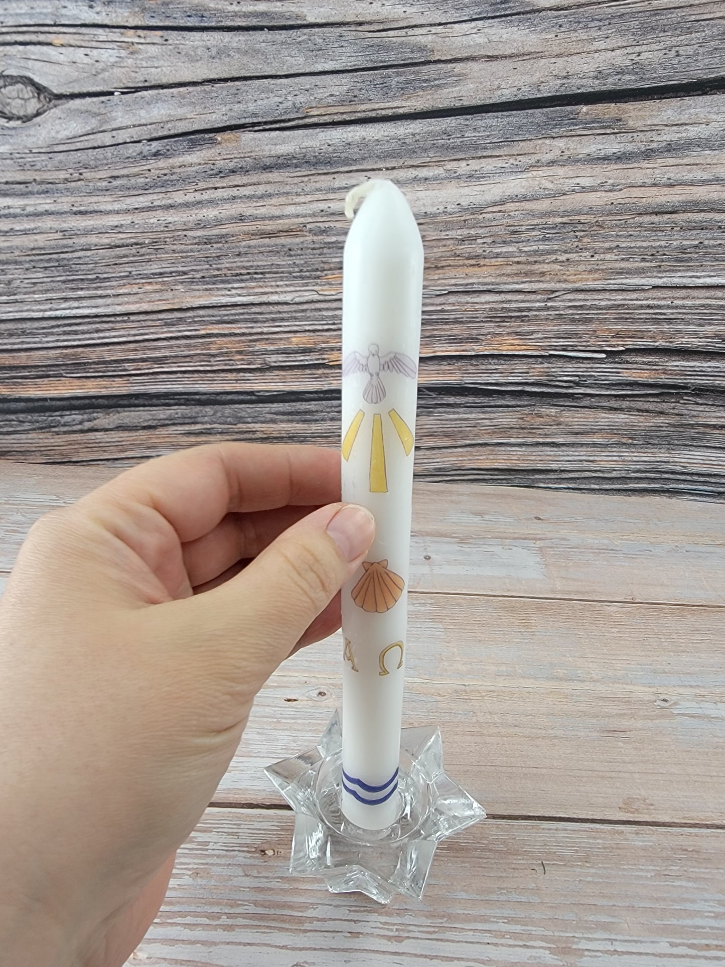 DIY Baptism Candle