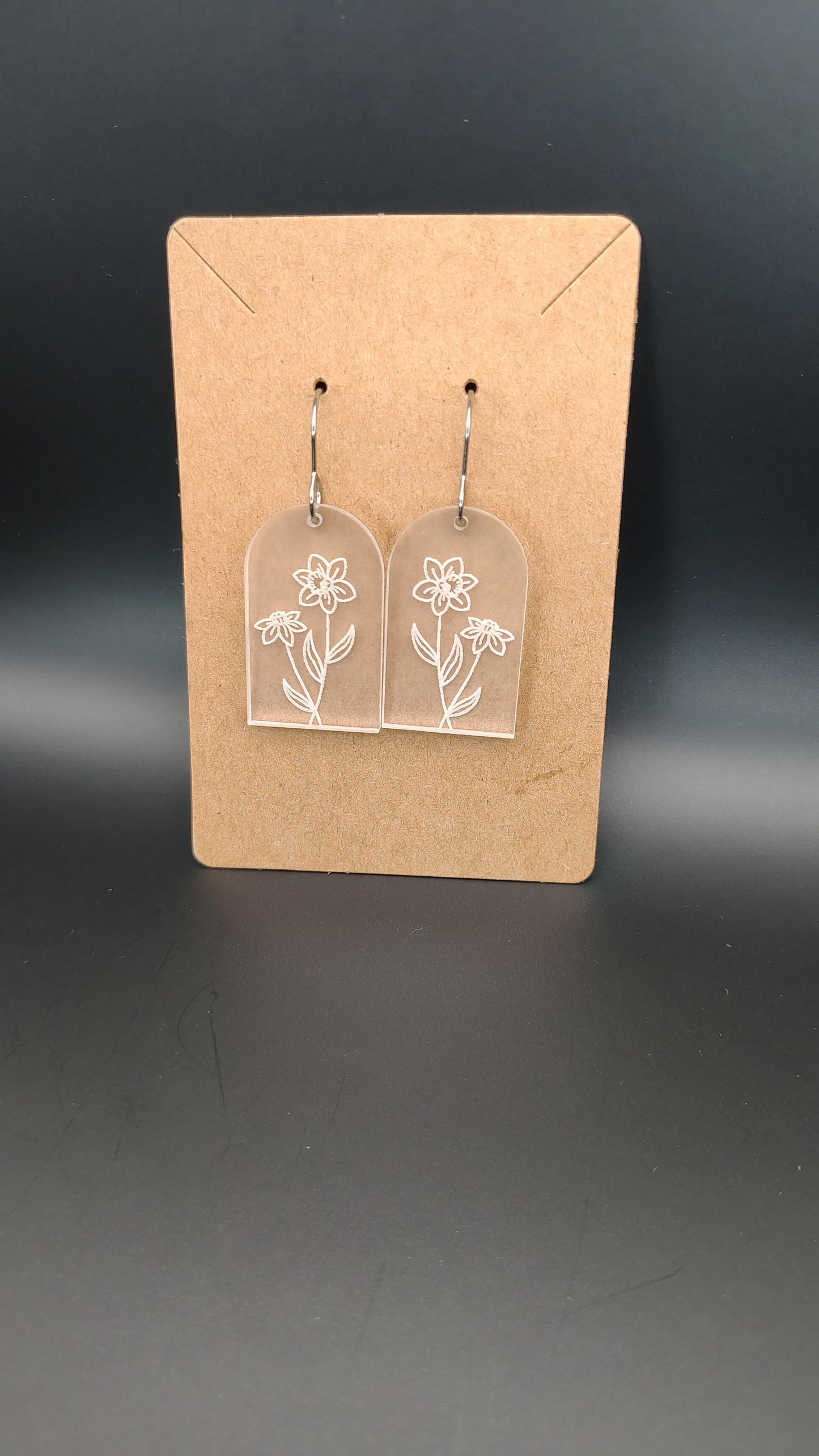 Birth Month Flower Earrings