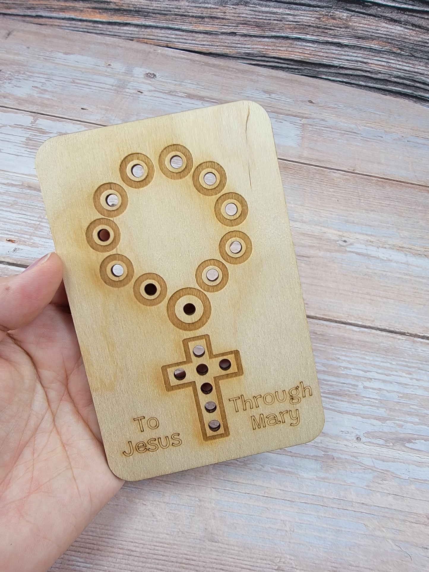 Lacing Board - Rosary