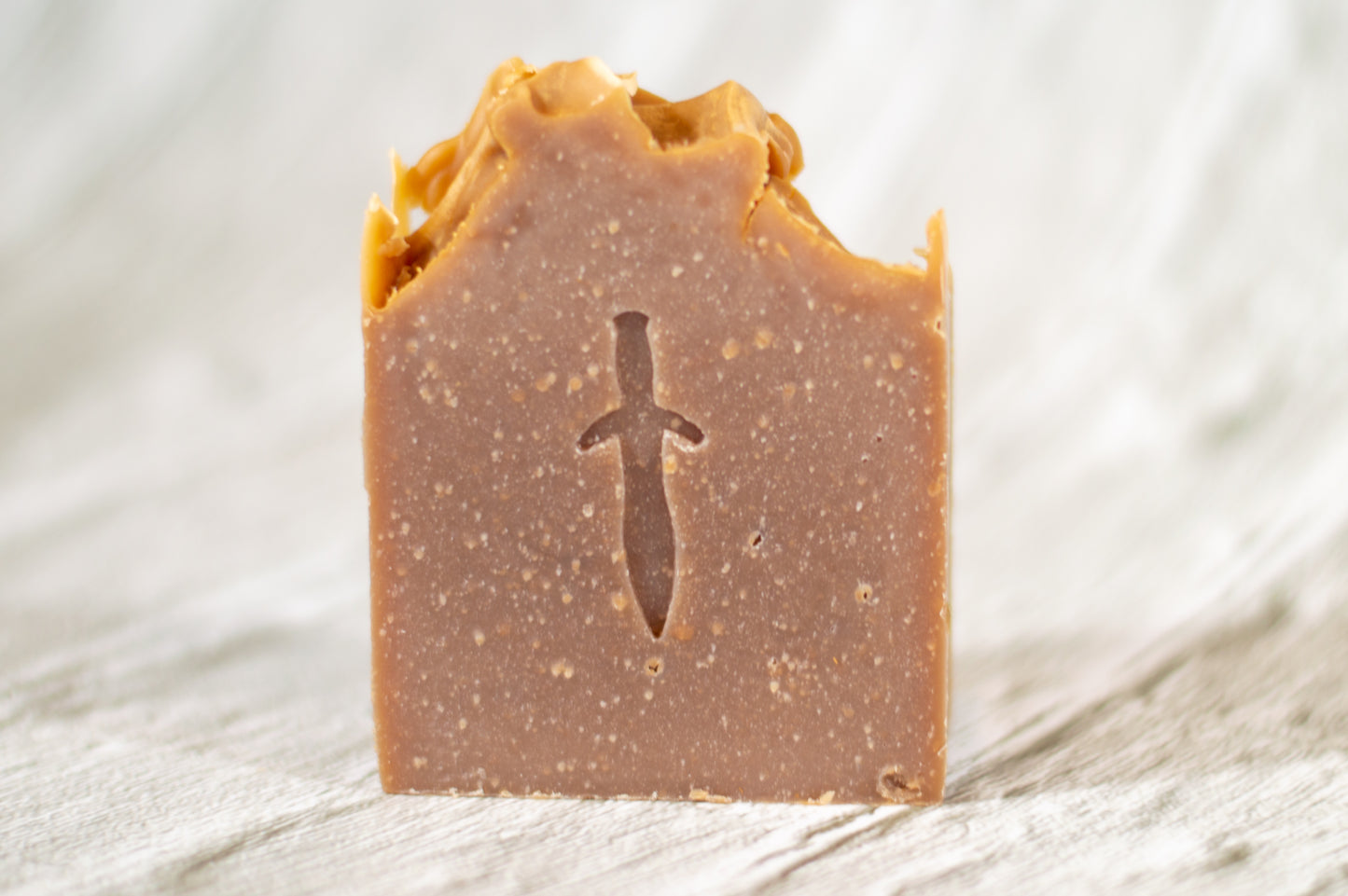 Saint Michael the Archangel Tobacco and Leather Cold Process Soap