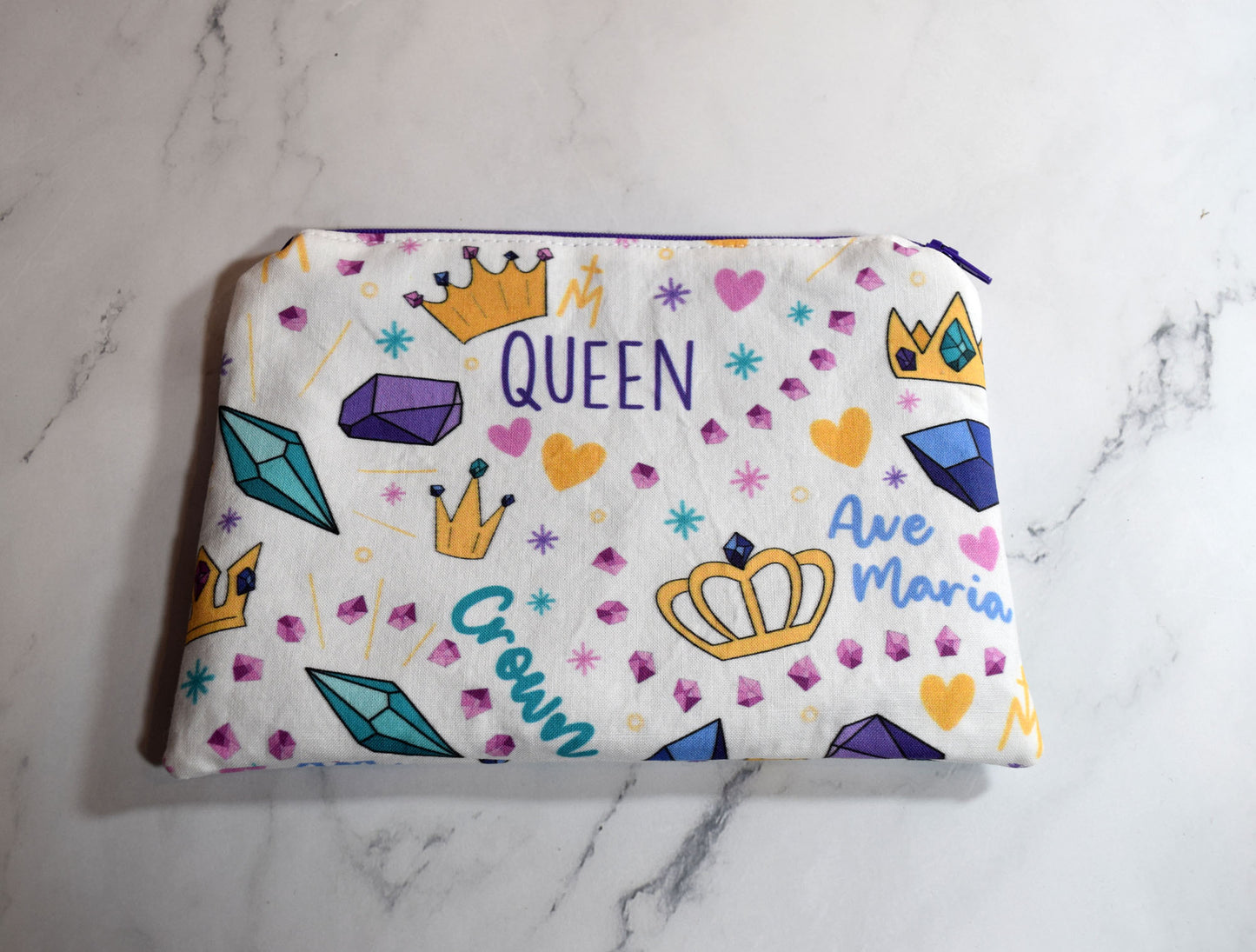 Zipper Pouch - Mary Queen of Heaven