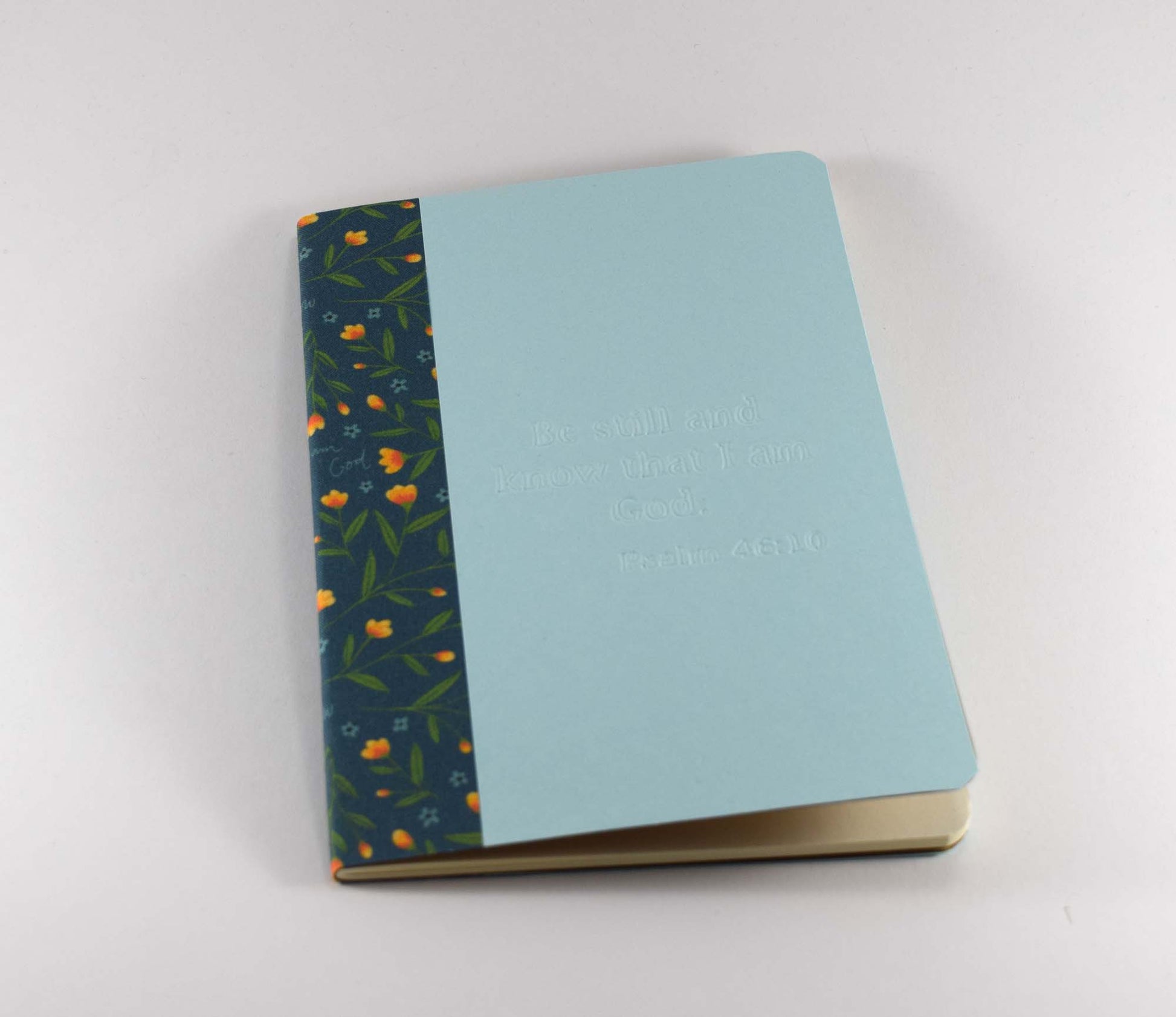 Be Still Embossed Journal - Joyful Mama Joyful Baby