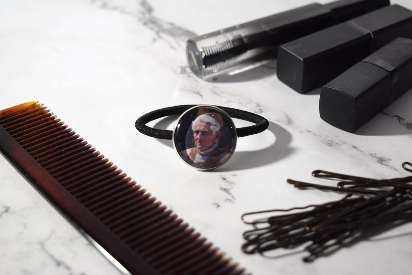 Pope Benedict XVI hair tie