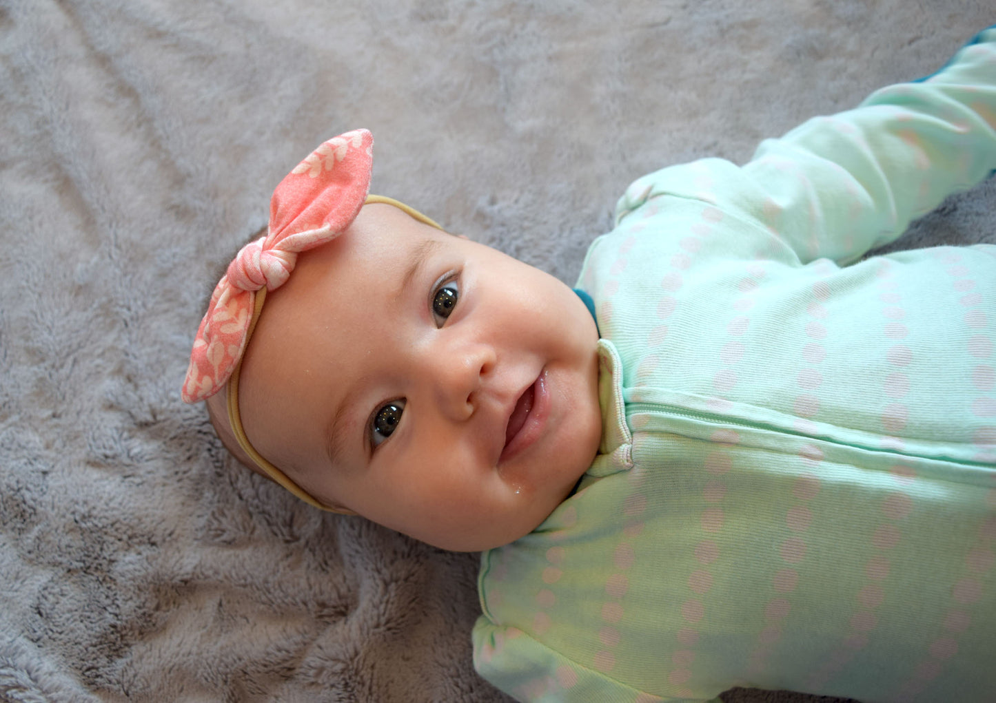 Catholic Baby Nylon Headband -  Made Worthy